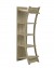 DISPLAY SHELF DARK TAUPE